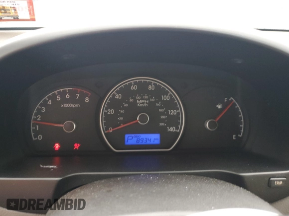 2010 Hyundai Elantra GLS z VIN KMHDU4AD9AU161967, wystawiony jako Copart lot #56753695 z przebiegiem 89 341 mil mil oraz Szkoda całkowita • Salvage title. Historia ofert i sprzedaży dostępna na DreamBid. Obrazek 9.