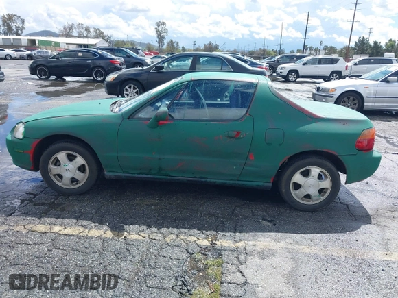 1993 Honda del Sol Si with VIN JHMEH6169PS012276, listed as a IAAI auction lot 41797595 with 169,001 mi miles. Bid and sale history available at carsss.com. Image 13.