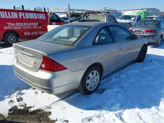 2002 Honda Civic EX with VIN 1HGEM22962L045237, listed as a IAAI auction lot 41550858 with 1 mi miles. Bid and sale history available at carsss.com. Image 4.
