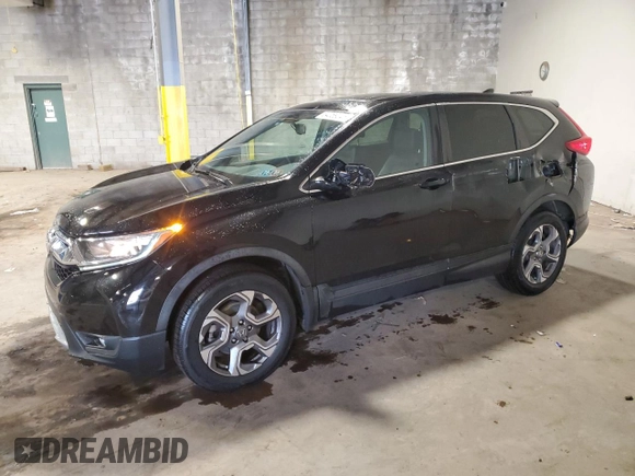 2017 Honda CR-V EX-L with VIN 2HKRW2H80HH658234, listed as a Copart auction lot 54059045 with 59,810 mi miles and Salvage Title. Bid and sale history available at carsss.com. Image 1.