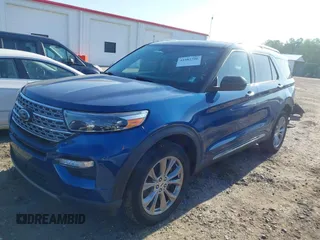 2022 Ford Explorer Limited with VIN 1FMSK8FH6NGA32511, listed as a IAAI auction lot 41982706 with 60,618 mi miles. Bid and sale history available at carsss.com. Image 2.