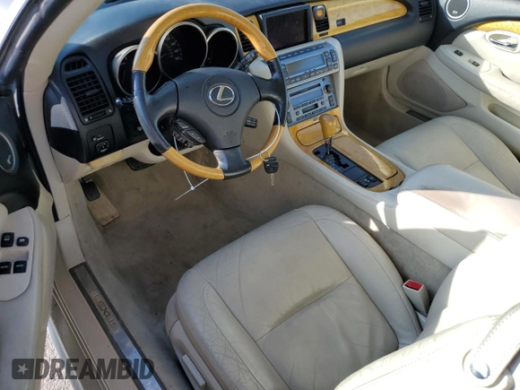 2002 Lexus SC with VIN JTHFN48Y020014026, listed as a Copart auction lot 51959624 with 210,155 mi miles and Salvage Title. Bid and sale history available at carsss.com. Image 8.