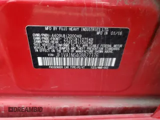 2016 Subaru WRX Limited with VIN JF1VA1N64G8827376, listed as a Copart auction lot 81488204 with 82,632 mi miles and Clean Title. Bid and sale history available at carsss.com. Image 13.