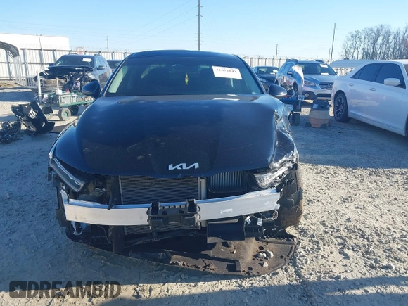 2024 Kia K5 LXS with VIN 5XXG14J27RG239088, listed as a IAAI auction lot 41672842 with 23,874 mi miles. Bid and sale history available at carsss.com. Image 12.