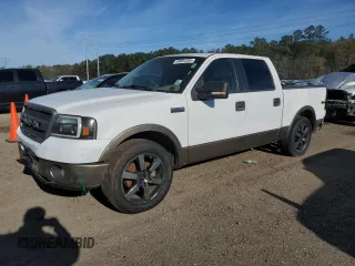 2006 Ford F-150 XLT with VIN 1FTPW12596KB24387, listed as a Copart auction lot 49594355 with 214,802 mi miles and Salvage Title. Bid and sale history available at carsss.com. Image 1.