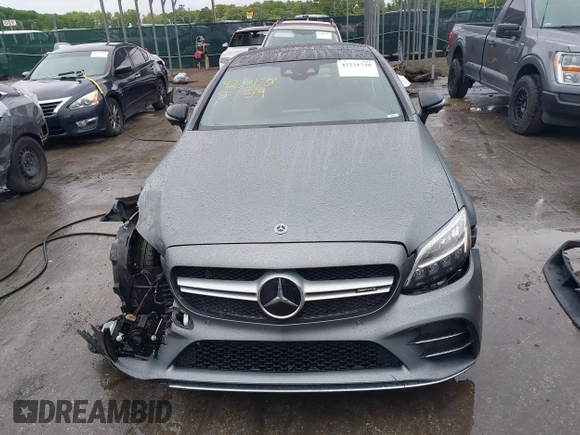 2023 Mercedes-Benz C 43 AMG with VIN W1KWJ6EB3PG118300, listed as a IAAI auction lot 42231738 with 43,304 mi miles and . Bid and sale history available at DreamBid. Image 12.