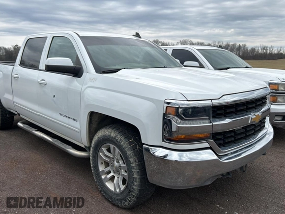 2018 Chevrolet Silverado 1500 LT with VIN 1GCUKREC2JF249062, listed as a Copart auction lot 47498315 with 129,645 mi miles and Clean Title. Bid and sale history available at DreamBid. Image 1.