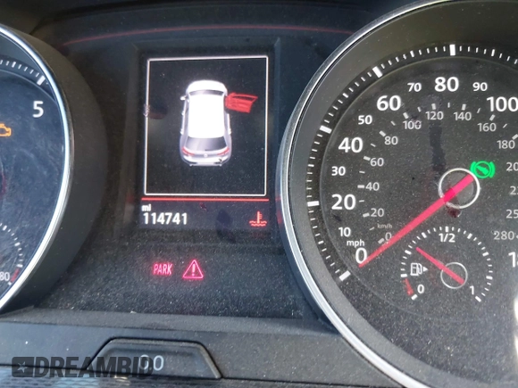 2017 Volkswagen GTI S z VIN 3VW447AU3HM033323, wystawiony jako IAAI lot #41654572 z przebiegiem 114 741 mil mil oraz . Historia ofert i sprzedaży dostępna na DreamBid. Obrazek 7.
