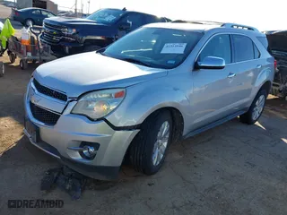 2010 Chevrolet Equinox LTZ with VIN 2CNFLFEY1A6350485, listed as a IAAI auction lot 41312046 with 168,267 mi miles. Bid and sale history available at carsss.com. Image 2.