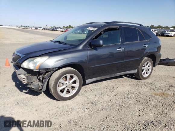 2008 Lexus RX 350 z VIN 2T2GK31U38C050058, wystawiony jako Copart lot #57865865 z przebiegiem 152 205 mil mil oraz Czysty tytuł • Clean title. Historia ofert i sprzedaży dostępna na DreamBid. Obrazek 1.
