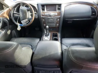 2015 Infiniti QX80 with VIN JN8AZ2NF9F9570154, listed as a Copart auction lot 60705624 with 140,183 mi miles and Clean Title. Bid and sale history available at carsss.com. Image 8.