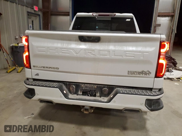 2019 Chevrolet Silverado 1500 High Country with VIN 1GCUYHED7KZ213143, listed as a Copart auction lot 87367524 with 73,225 mi miles and Salvage Title. Bid and sale history available at carsss.com. Image 6.