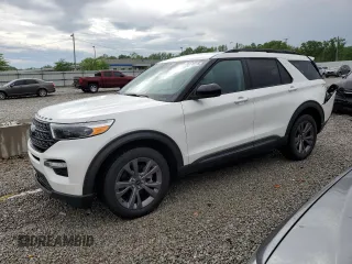 2023 Ford Explorer XLT z VIN 1FMSK8DHXPGB81171, wystawiony jako Copart lot #55170275 z przebiegiem 20 714 mil mil oraz Szkoda całkowita • Salvage title. Historia ofert i sprzedaży dostępna na DreamBid. Obrazek 1.