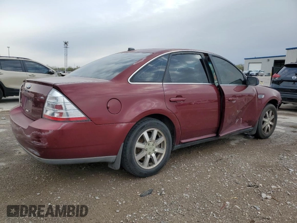 2008 Ford Taurus SEL with VIN 1FAHP24W28G167574, listed as a Copart auction lot 51049575 with 220,008 mi miles and Salvage Title. Bid and sale history available at carsss.com. Image 3.