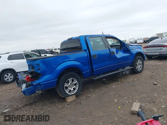 2014 Ford F-150 XL with VIN 1FTFW1CF0EKF73913, listed as a IAAI auction lot 41022140 with 207,342 mi miles. Bid and sale history available at carsss.com. Image 4.