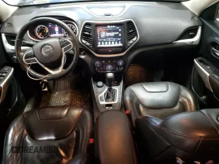 2017 Jeep Cherokee Trailhawk L Plus with VIN 1C4PJMBBXHW666051, listed as a Copart auction lot 51605455 with 99,259 mi miles and Salvage Title. Bid and sale history available at carsss.com. Image 8.
