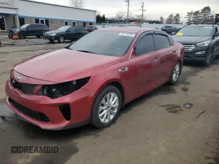 2018 Kia Optima LX with VIN 5XXGT4L33JG206965, listed as a Copart auction lot 52716395 with 88,309 mi miles and Salvage Title. Bid and sale history available at DreamBid. Image 1.