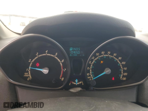 2014 Ford Fiesta SE with VIN 3FADP4EJ4EM212240, listed as a Copart auction lot 54534725 with 104,650 mi miles and Salvage Title. Bid and sale history available at DreamBid. Image 9.