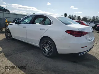 2023 Mercedes-Benz C 300 with VIN W1KAF4HB3PR125456, listed as a Copart auction lot 51136825 with 28,186 mi miles and Salvage Title. Bid and sale history available at DreamBid. Image 2.