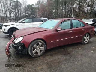 2006 Mercedes-Benz E-Class 3.5L with VIN WDBUF87J06X185971, listed as a Copart auction lot 43911995 with 0 mi miles and Salvage Title. Bid and sale history available at carsss.com. Image 1.
