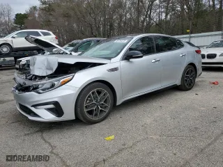 2020 Kia Optima SE with VIN 5XXGT4L33LG443331, listed as a Copart auction lot 49734275 with 35,066 mi miles and Salvage Title. Bid and sale history available at carsss.com. Image 1.