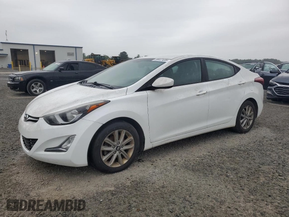 2016 Hyundai Elantra SE z VIN 5NPDH4AE9GH766785, wystawiony jako Copart lot #58447435 z przebiegiem 96 167 mil mil oraz Czysty tytuł • Clean title. Historia ofert i sprzedaży dostępna na DreamBid. Obrazek 1.