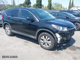 2014 Honda CR-V EX with VIN 3CZRM3H55EG704821, listed as a IAAI auction lot 41969648 with 155,582 mi miles. Bid and sale history available at carsss.com. Image 1.