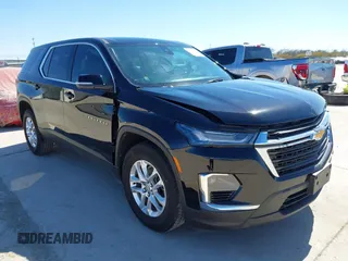 2023 Chevrolet Traverse LS with VIN 1GNERFKW7PJ337535, listed as a IAAI auction lot 41750104 with 11,816 mi miles. Bid and sale history available at carsss.com. Image 1.