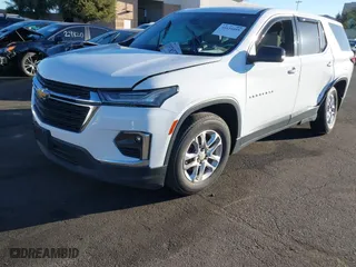 2022 Chevrolet Traverse LS with VIN 1GNERFKW4NJ104127, listed as a IAAI auction lot 41634489 with 47,538 mi miles. Bid and sale history available at carsss.com. Image 18.