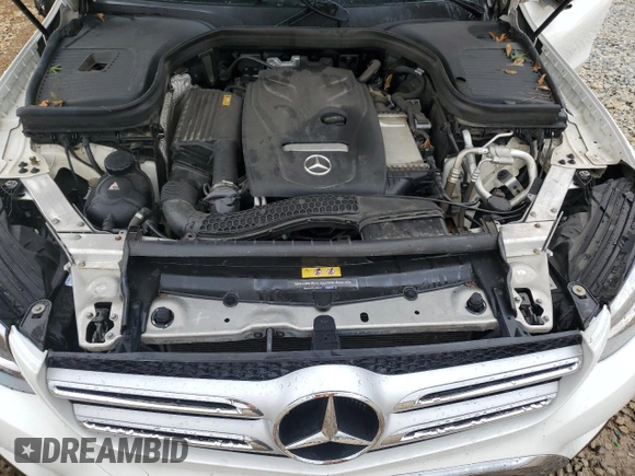 2018 Mercedes-Benz GLC 300 with VIN WDC0G4JBXJV044928, listed as a Copart auction lot 61679175 with 151,450 mi miles and Salvage title. Bid and sale history available at DreamBid. Image 12.