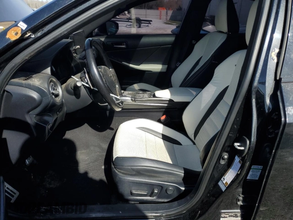 2021 Lexus IS 350 F Sport with VIN JTHGZ1E23M5019007, listed as a Copart auction lot 47771505 with 81,713 mi miles and Salvage Title. Bid and sale history available at DreamBid. Image 7.