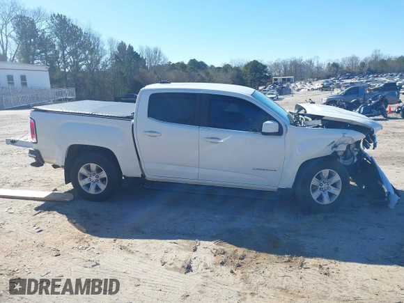 2015 GMC Canyon 2WD SLE with VIN 1GTG5BE32F1254150, listed as a IAAI auction lot 41380439 with 129,098 mi miles. Bid and sale history available at carsss.com. Image 13.