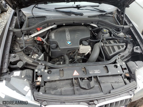 2015 BMW X3 xDrive28i with VIN 5UXWX9C58F0D46258, listed as a Copart auction lot 47935455 with 157,204 mi miles and Clean Title. Bid and sale history available at carsss.com. Image 12.