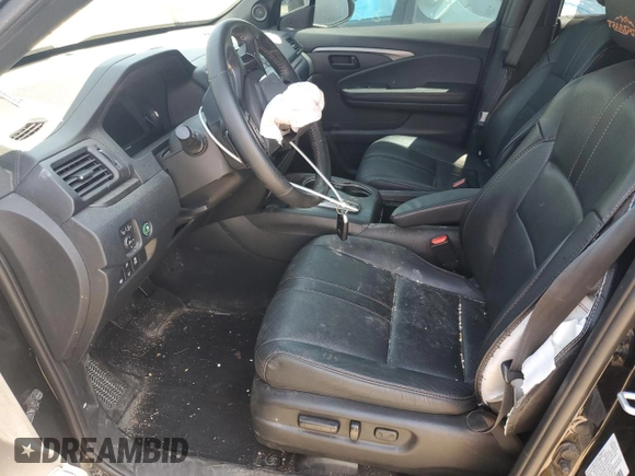 2022 Honda Passport TrailSport with VIN 5FNYF8H62NB029873, listed as a Copart auction lot 53582655 with 50,246 mi miles and Salvage Title. Bid and sale history available at DreamBid. Image 7.