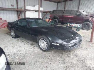 1986 Chevrolet Corvette with VIN 1G1YY0784G5117691, listed as a IAAI auction lot 41977287 with 97,212 mi miles. Bid and sale history available at carsss.com. Image 1.