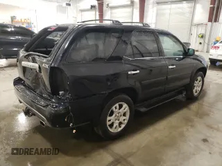 2005 Acura MDX Touring with VIN 2HNYD18705H552349, listed as a Copart auction lot 48758475 with 223,091 mi miles and Salvage title. Bid and sale history available at DreamBid. Image 3.