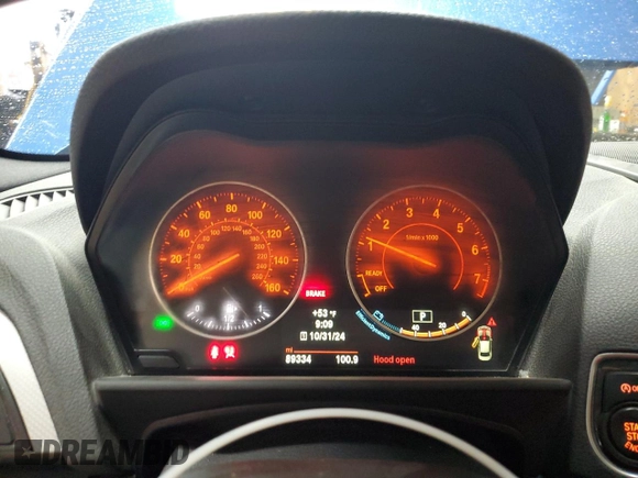 2015 BMW 2 Series M235i xDrive with VIN WBA1J9C59FV371308, listed as a Copart auction lot 77836744 with 89,334 mi miles and Clean Title. Bid and sale history available at carsss.com. Image 9.