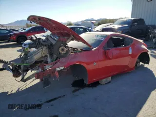 2016 Nissan 370Z with VIN JN1AZ4EH8GM930041, listed as a Copart auction lot 44273345 with 51,694 mi miles and Salvage Title. Bid and sale history available at carsss.com. Image 1.