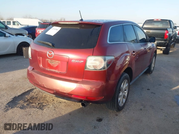 2011 Mazda CX-7 i Sport with VIN JM3ER2B50B0386977, listed as a IAAI auction lot 41691581 with 186,253 mi miles. Bid and sale history available at carsss.com. Image 4.