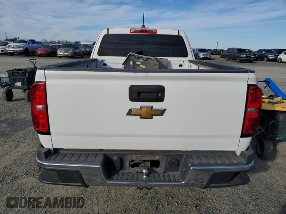 2015 Chevrolet Colorado 4WD WT with VIN 1GCHTAEA0F1186790, listed as a Copart auction lot 87036574 with 150,360 mi miles and Salvage Title. Bid and sale history available at DreamBid. Image 6.