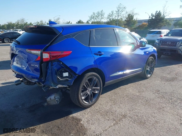 2019 Acura RDX w/A-Spec Pkg with VIN 5J8TC1H64KL011430, listed as a IAAI auction lot 41828462 with 83,791 mi miles. Bid and sale history available at carsss.com. Image 4.