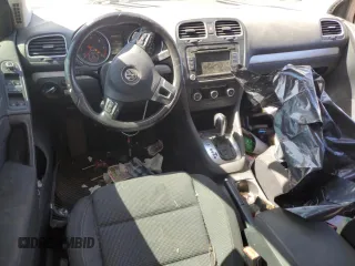 2014 Volkswagen Golf TDI with VIN WVWDM7AJ4EW009763, listed as a Copart auction lot 53149175 with 226,873 mi miles and Salvage title. Bid and sale history available at DreamBid. Image 8.