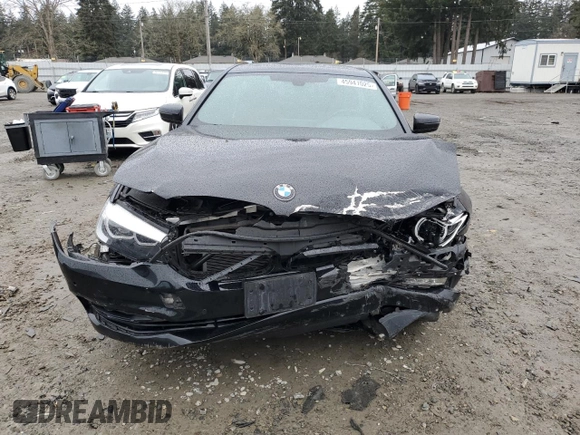 2017 BMW 5 Series 530i xDrive with VIN WBAJA7C34HWA69945, listed as a Copart auction lot 45941025 with Not Provided miles and Salvage Title. Bid and sale history available at carsss.com. Image 5.
