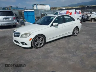 2010 Mercedes-Benz C-Class C 300 Sport with VIN WDDGF5EB6AR129187, listed as a IAAI auction lot 41540327 with 175,098 mi miles. Bid and sale history available at carsss.com. Image 17.