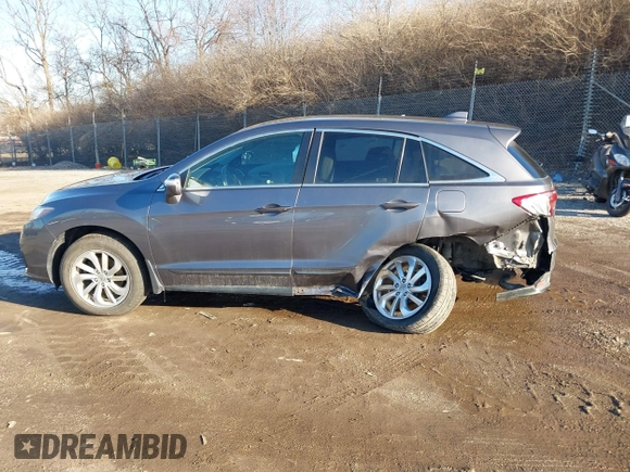 2018 Acura RDX w/Technology Pkg with VIN 5J8TB4H51JL025425, listed as a IAAI auction lot 41587350 with 114,212 mi miles. Bid and sale history available at carsss.com. Image 15.