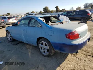 2001 Acura CL Type S with VIN 19UYA42731A000492, listed as a Copart auction lot 89125705 with 0 mi miles and Salvage Title. Bid and sale history available at carsss.com. Image 2.