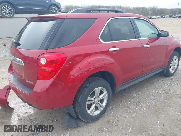2014 Chevrolet Equinox LT with VIN 2GNALBEK4E1110697, listed as a IAAI auction lot 41944082 with 102,281 mi miles. Bid and sale history available at carsss.com. Image 4.