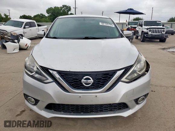 2017 Nissan Sentra S with VIN 3N1AB7AP3HY221244, listed as a Copart auction lot 62155795 with 166,926 mi miles and Salvage title. Bid and sale history available at DreamBid. Image 5.