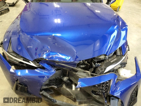 2021 Lexus IS 350 F Sport with VIN JTHGZ1E20M5020468, listed as a Copart auction lot 57848025 with 22,077 mi miles and Salvage title. Bid and sale history available at DreamBid. Image 11.