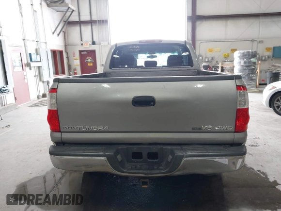 2005 Toyota Tundra SR5 with VIN 5TBDT44155S480004, listed as a IAAI auction lot 42137500 with 209,856 mi miles and . Bid and sale history available at DreamBid. Image 17.